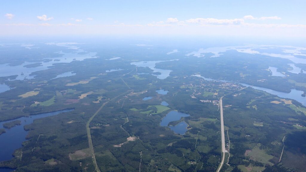 Maakuntamatkailua purjekoneella